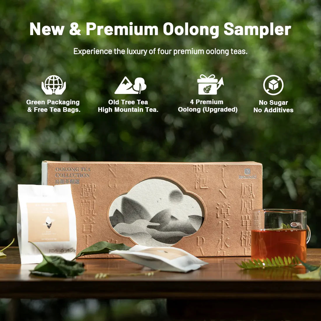 Oolong Tea Gift Set – 4 Premium Teas for Tea Lovers