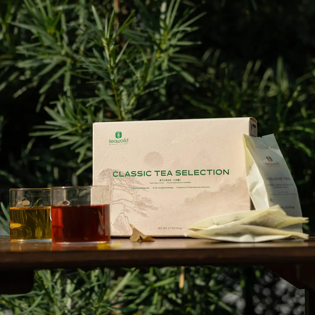 Chinese Tea Gift Set - 8 Oolong & Black Tea for Beginners