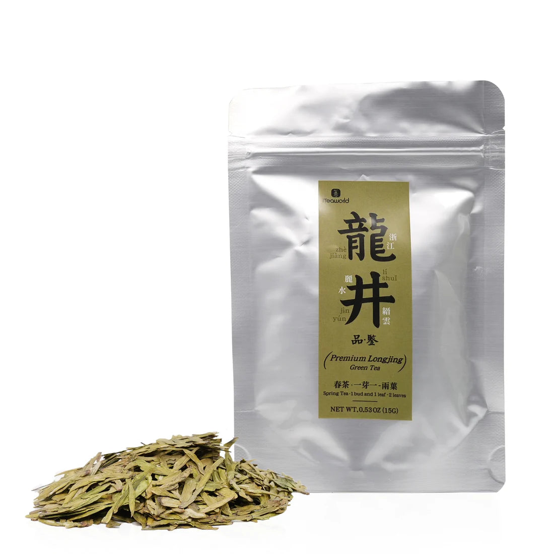 Premium Longjing green tea
