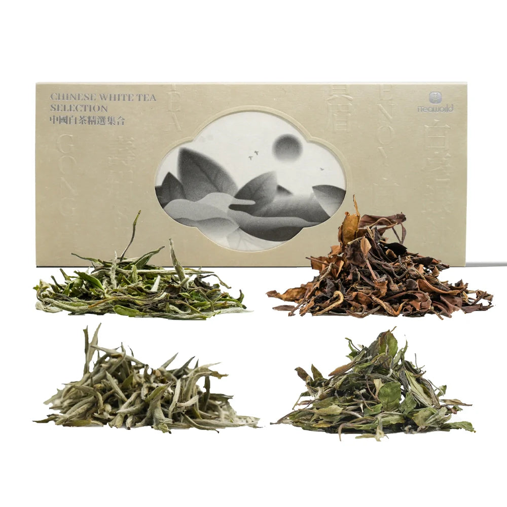 White Tea Gift Set - Silver Needle, White Peony & More