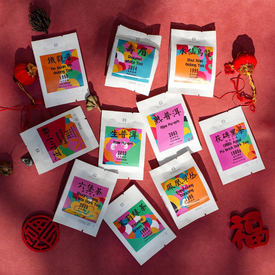 Aged Oolong Tea Gift Set for 2025 – 10 Rare Aged Teas