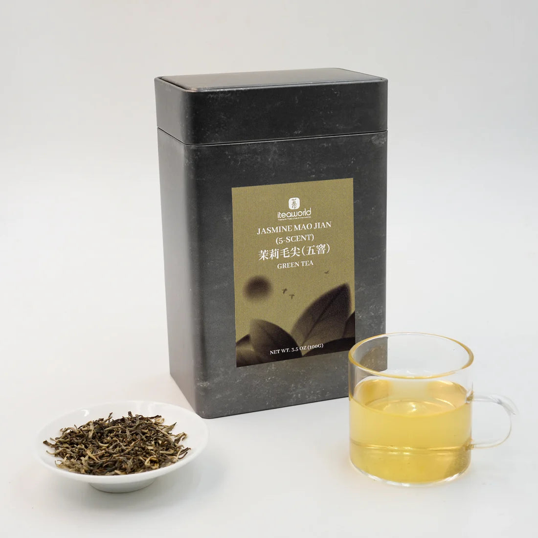 Premium Jasmine Green Tea – Mao Jian Grade 5-Infusion