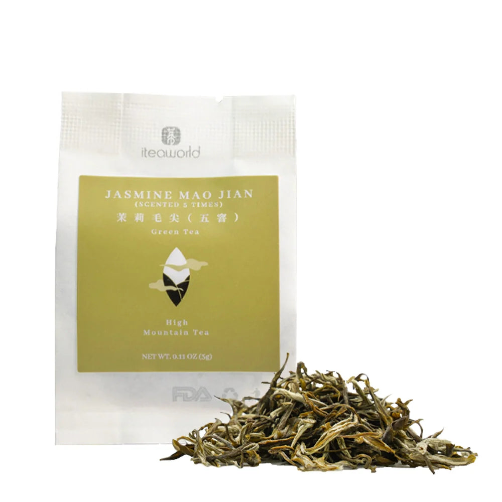 Premium Jasmine Green Tea – Mao Jian Grade 5-Infusion
