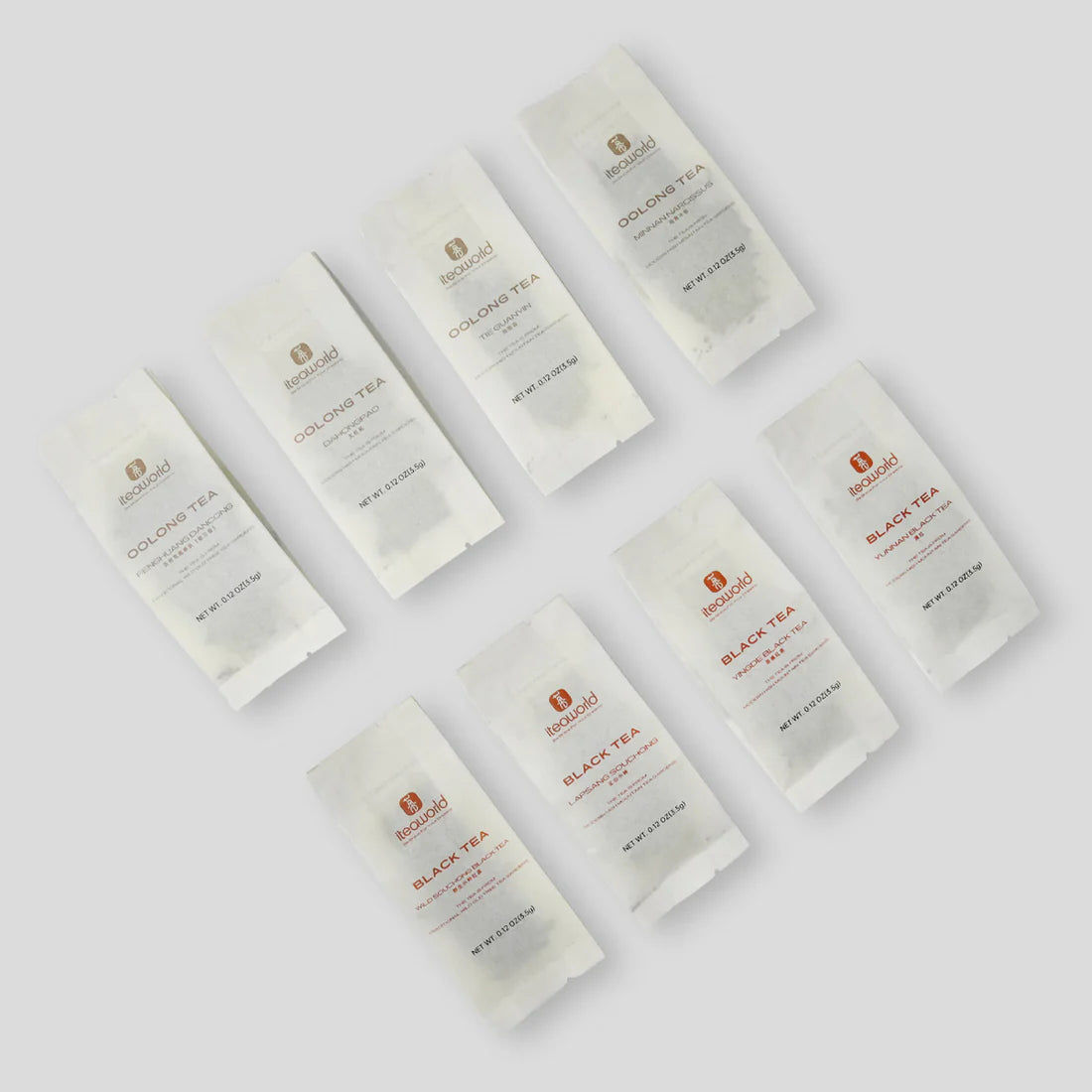 Chinese Tea Gift Set - 8 Oolong & Black Tea for Beginners